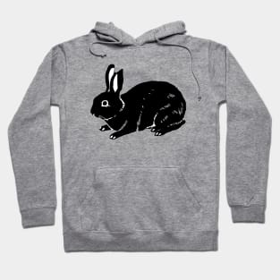 Californian Mini Rex Rabbit Beautiful Animal in the Forest Hoodie